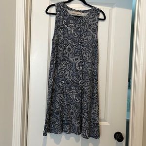 EUC size large Loft swing dress